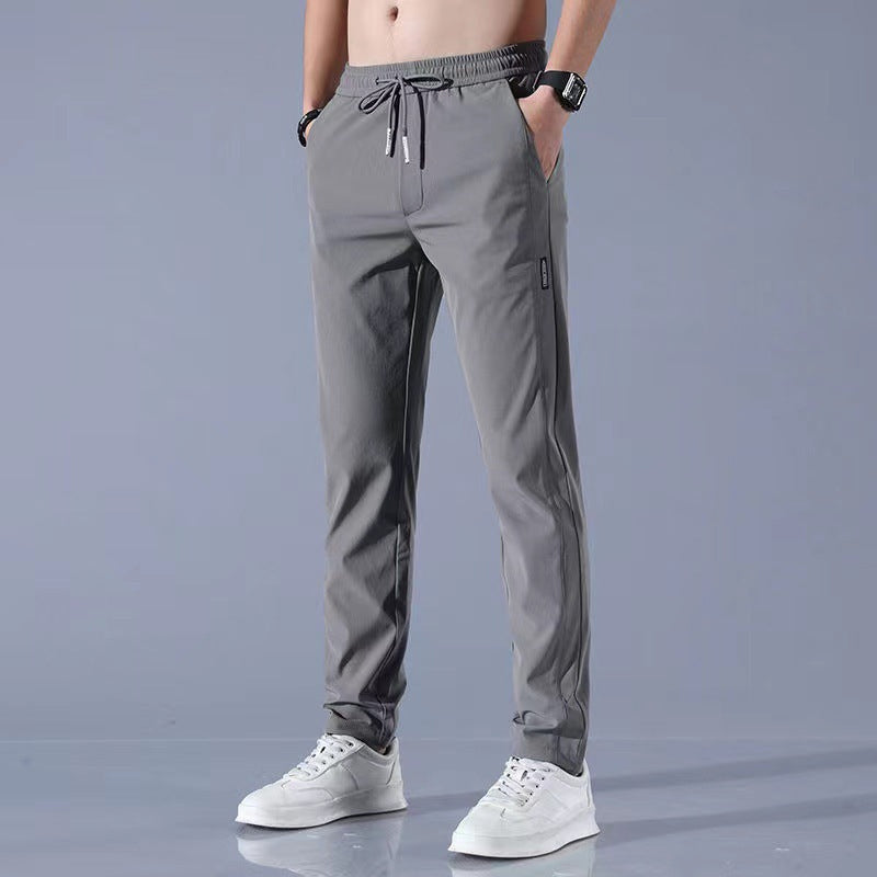 Silk Casual Trousers