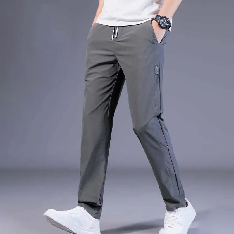Silk Casual Trousers
