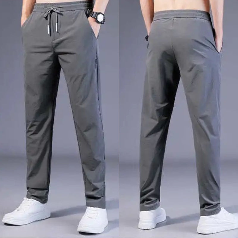 Silk Casual Trousers