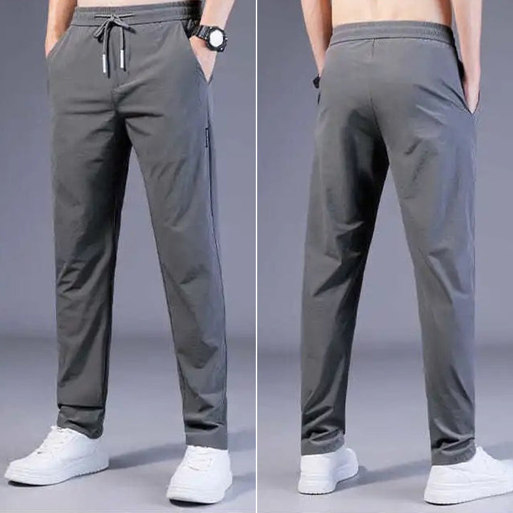 Silk Casual Trousers