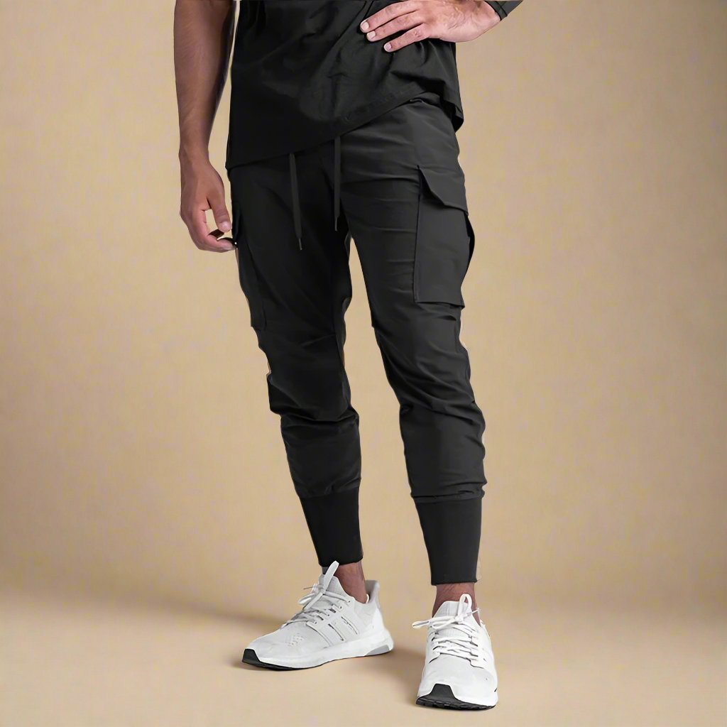 Sneldrogende multi-pocket joggingbroek