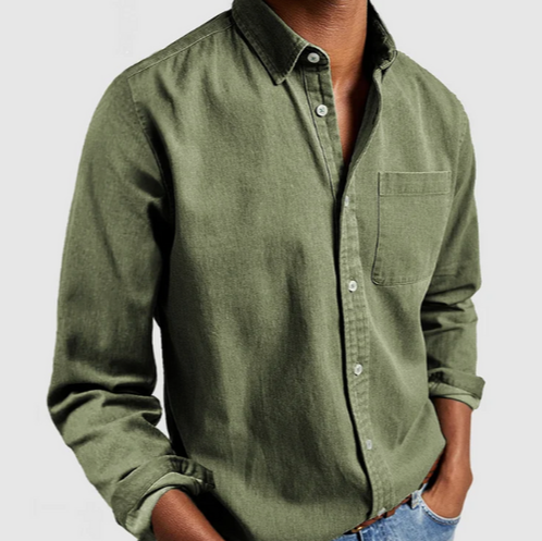 Soft Cotton Blend Shirt