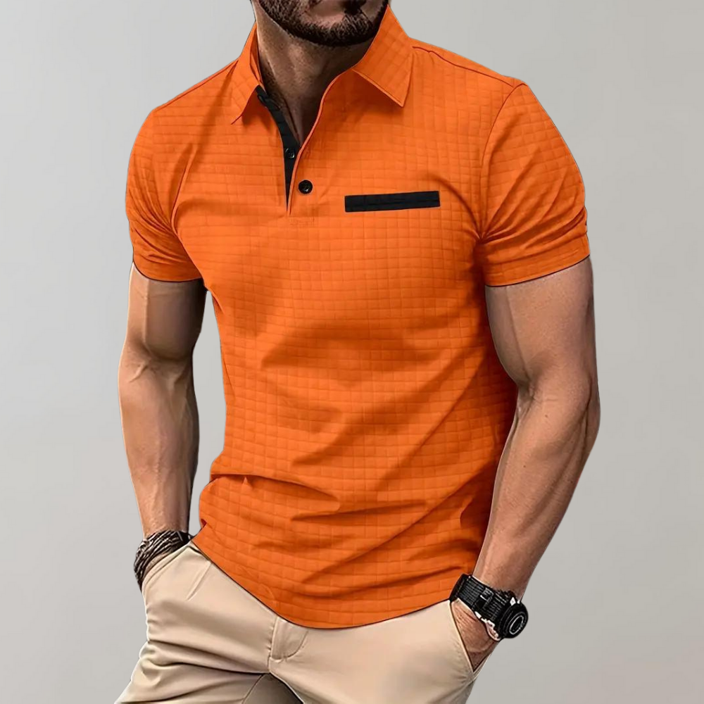Tipped Collar Polo