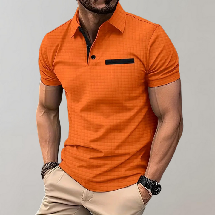 Tipped Collar Polo