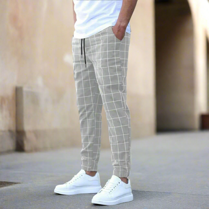 Men's Slim Fit Chinos – Casual Stretch Trousers for Everyday Wear