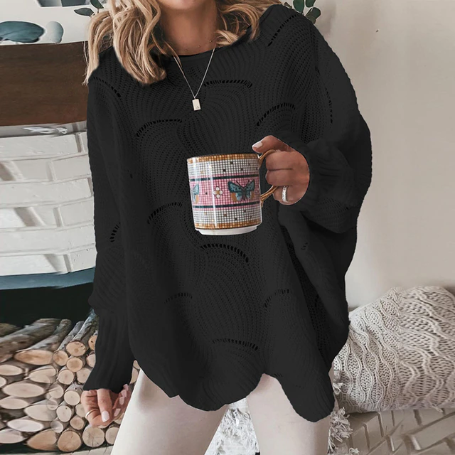 Lightweight Women's Winter Pullover - Versatile Layering Piece for Fall/Winter