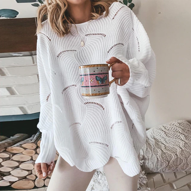 Lightweight Women's Winter Pullover - Versatile Layering Piece for Fall/Winter