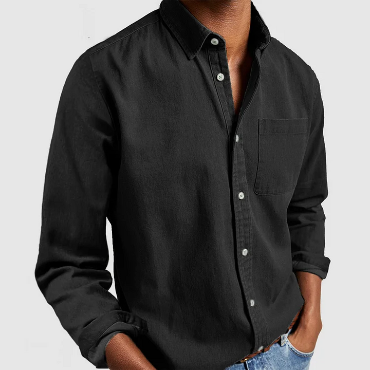 Men's Premium Casual Shirt – Smart Cotton Button-Up for Everyday Style