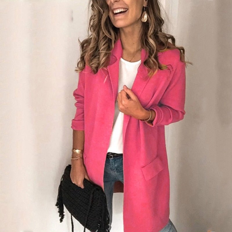 Elegant Lightweight Long Cardigan for Women - Perfect Fall/Winter Fashion