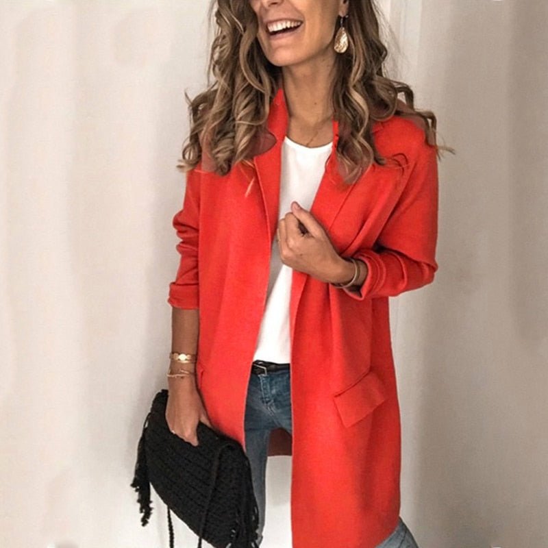 Elegant Lightweight Long Cardigan for Women - Perfect Fall/Winter Fashion