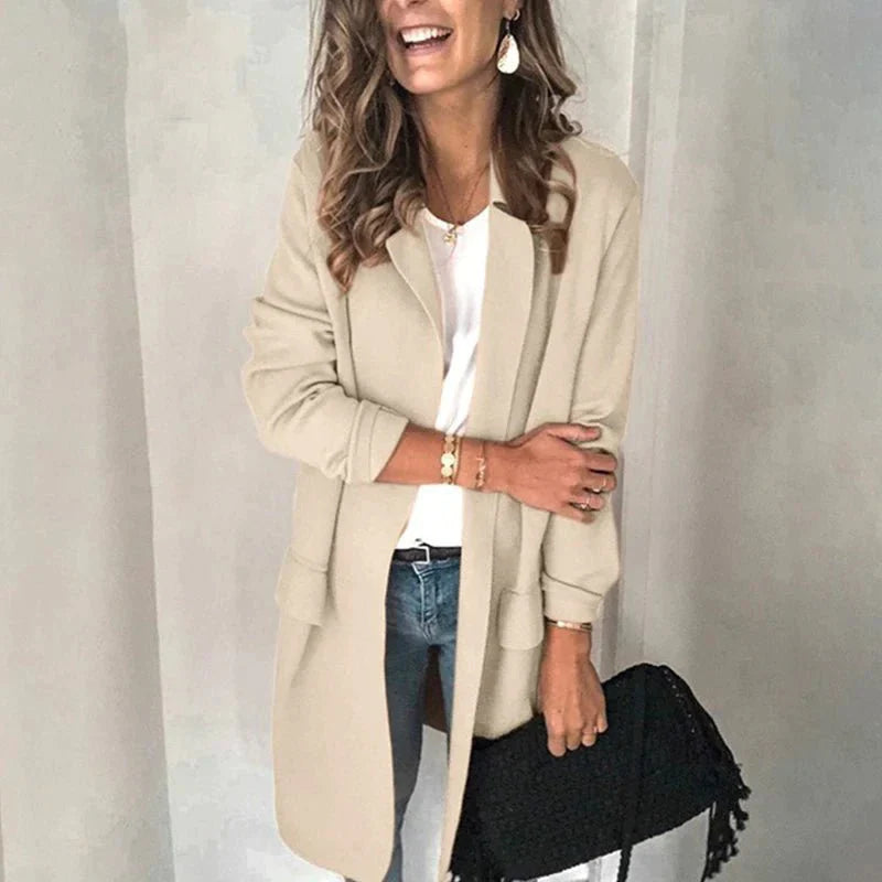 Elegant Lightweight Long Cardigan for Women - Perfect Fall/Winter Fashion