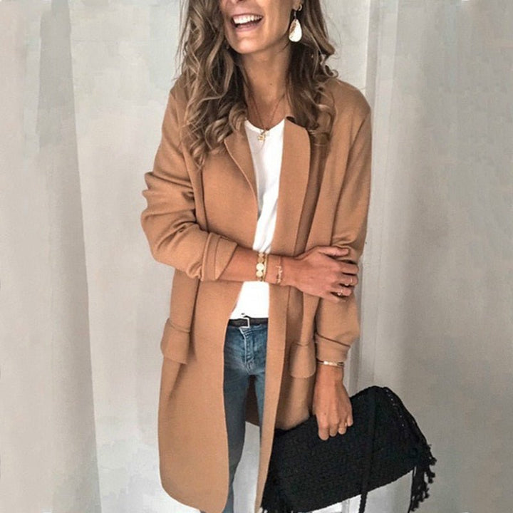 Elegant Lightweight Long Cardigan for Women - Perfect Fall/Winter Fashion