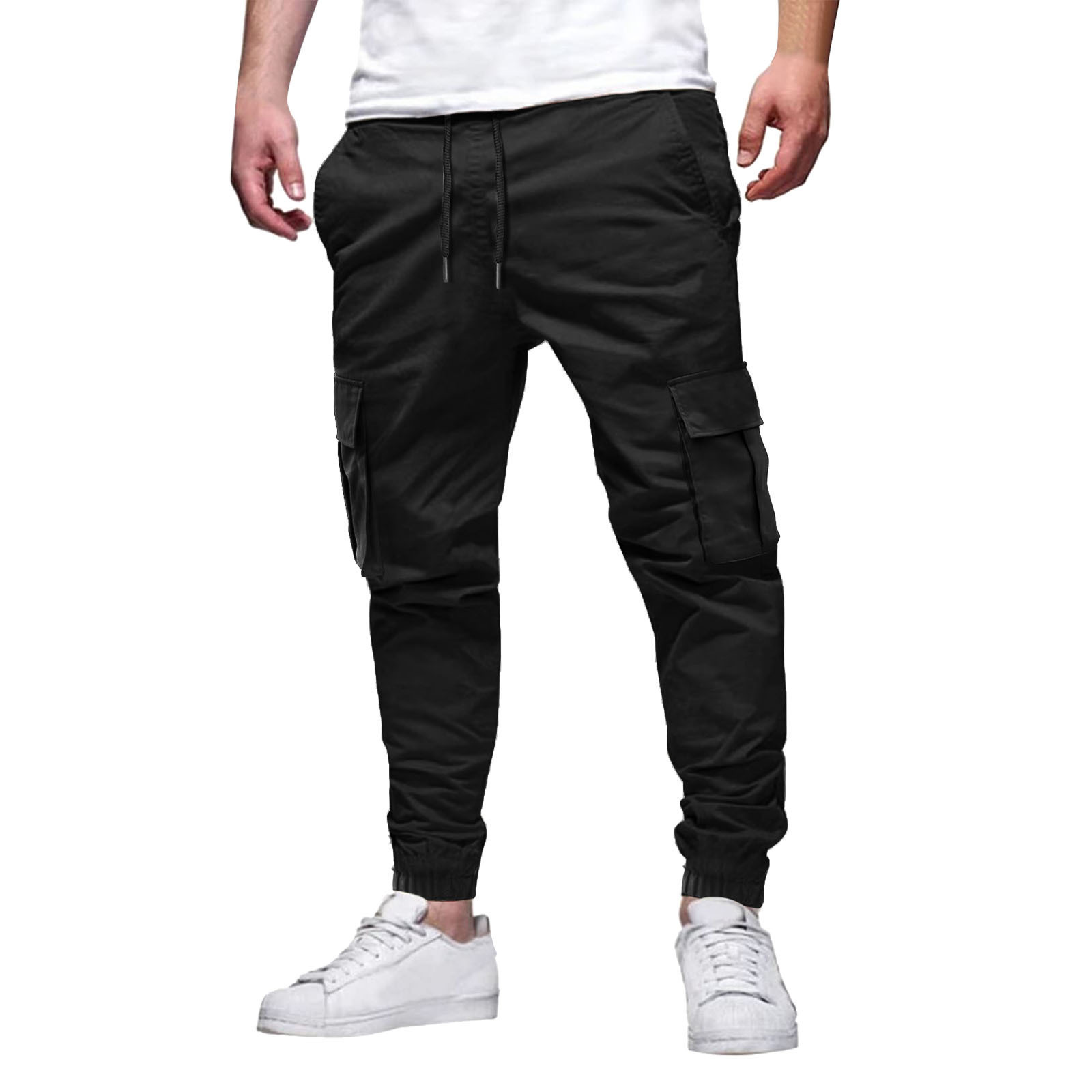 Lorenzo Cargo Trousers | Premium Slim Fit Cotton-Stretch Trousers for Men