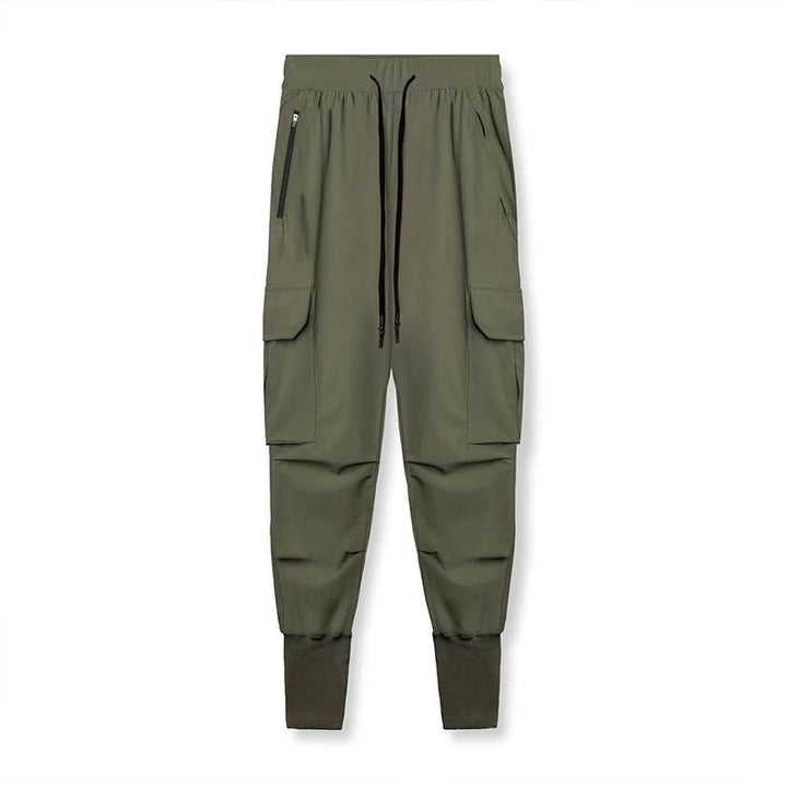 Men's Stylish Flex-Fit Cargo Trousers with Comfortable Stretch Design for Everyday Wear