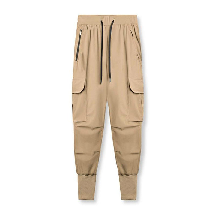Men's Stylish Flex-Fit Cargo Trousers with Comfortable Stretch Design for Everyday Wear