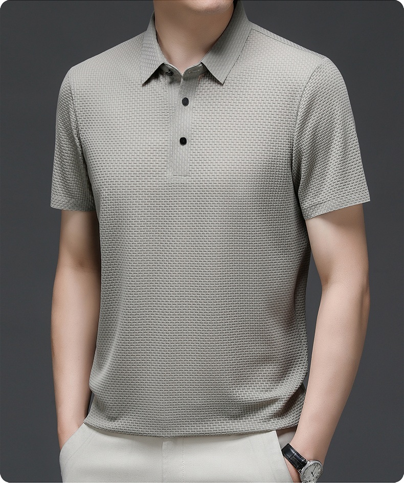 Men's Premium Polo Shirt – Smart Casual Cotton Piqué with Tailored Fit