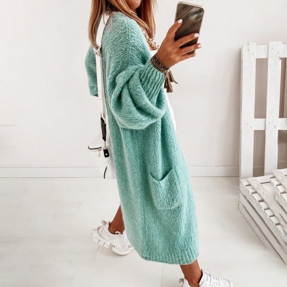 Cozy Oversized Knit Cardigan for Women - Perfect Fall & Winter Essential